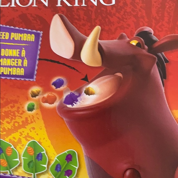 Disney Toys Disney Lion King Pumbaa Pass Game For Families Poshmark